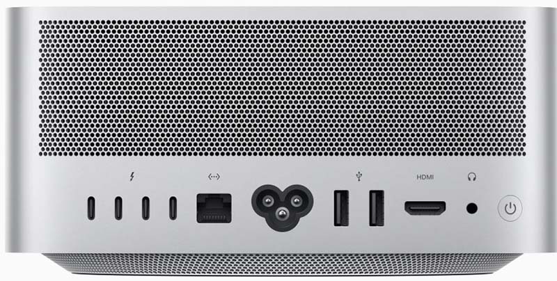 Mac Studio Max M2 - Back